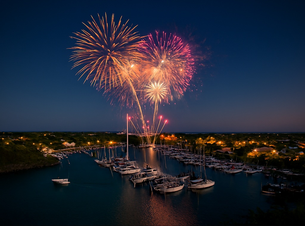Island View TCI Event Fireworks
